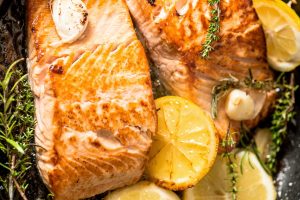 Lemon Garlic Butter Salmon